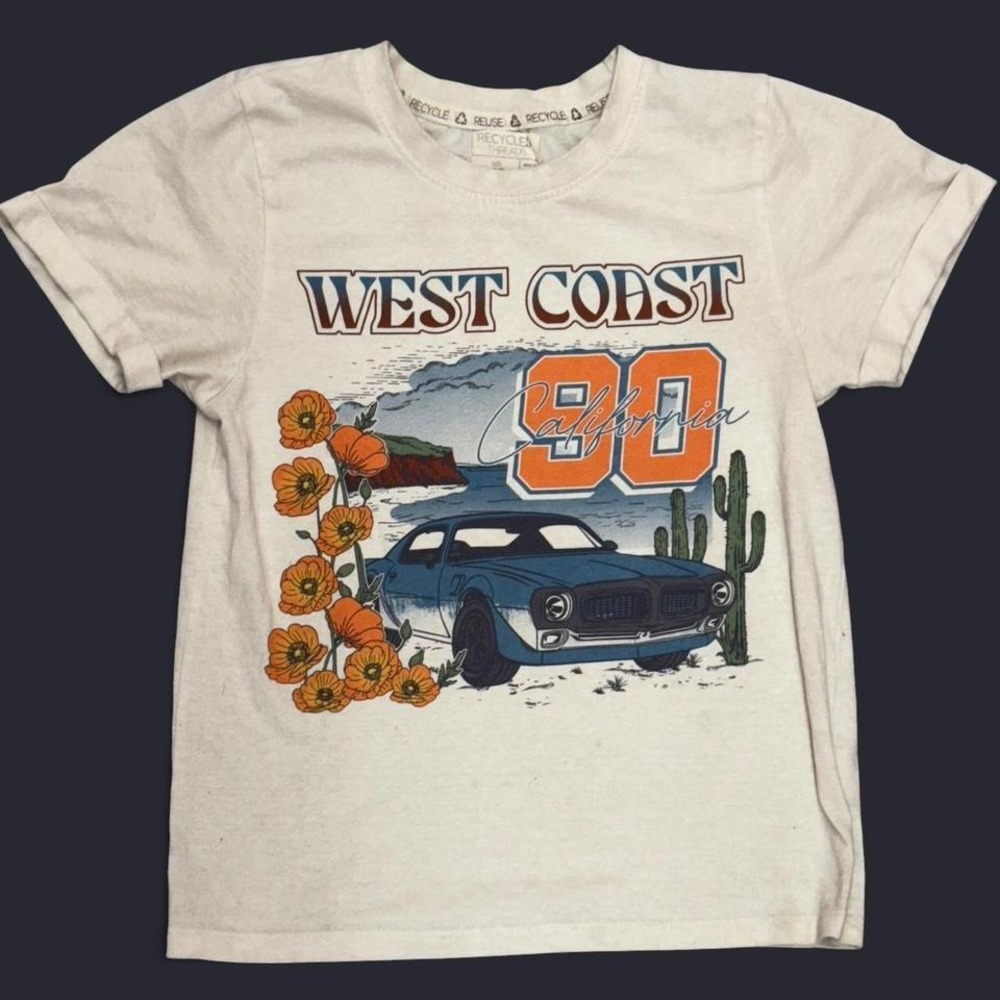West‎ Coast T-Shirt from Recycled Threads